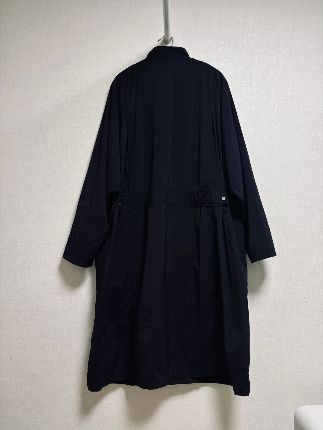 SYSTEM 시스템 블랙 롱 야상 코트 상품이미지2