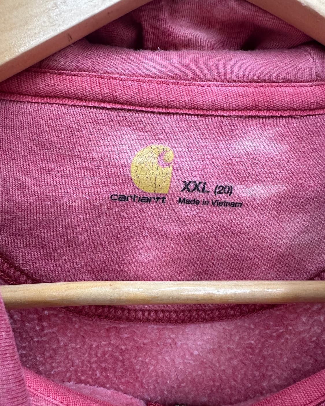 (WOMEN)칼하트 크롭 후드-M1388 상품이미지3