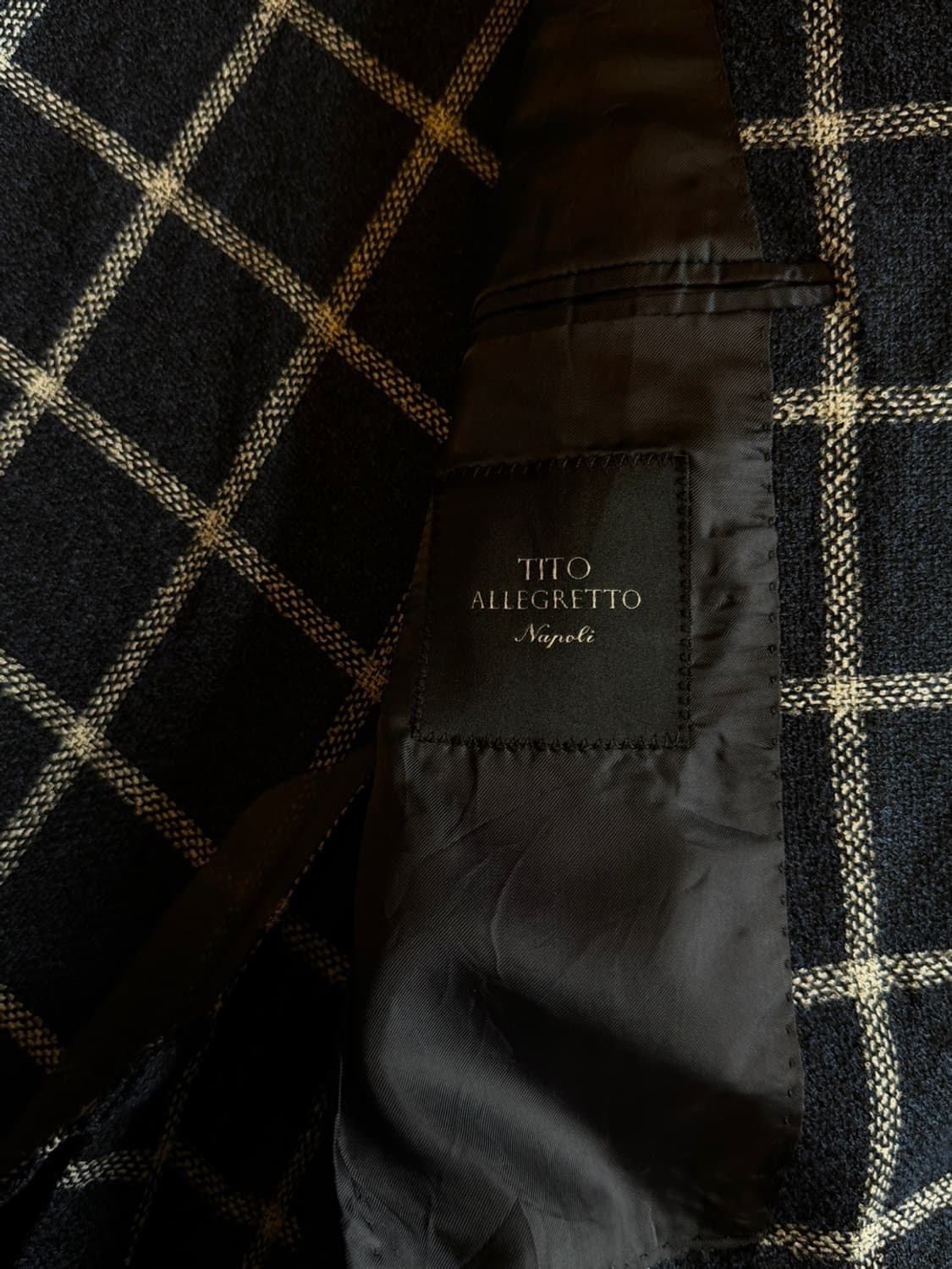 TITO ALLEGRETTO 티토 알레그레토 테일러드 자켓 100 상품이미지4