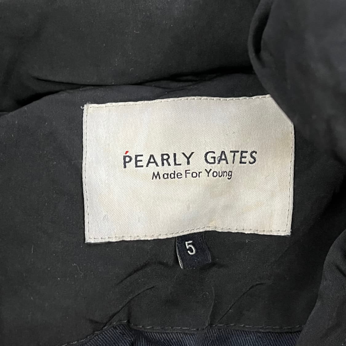 [정품/5] 파리게이츠 네이비 후드 패딩 코트 점퍼 b17 상품이미지5