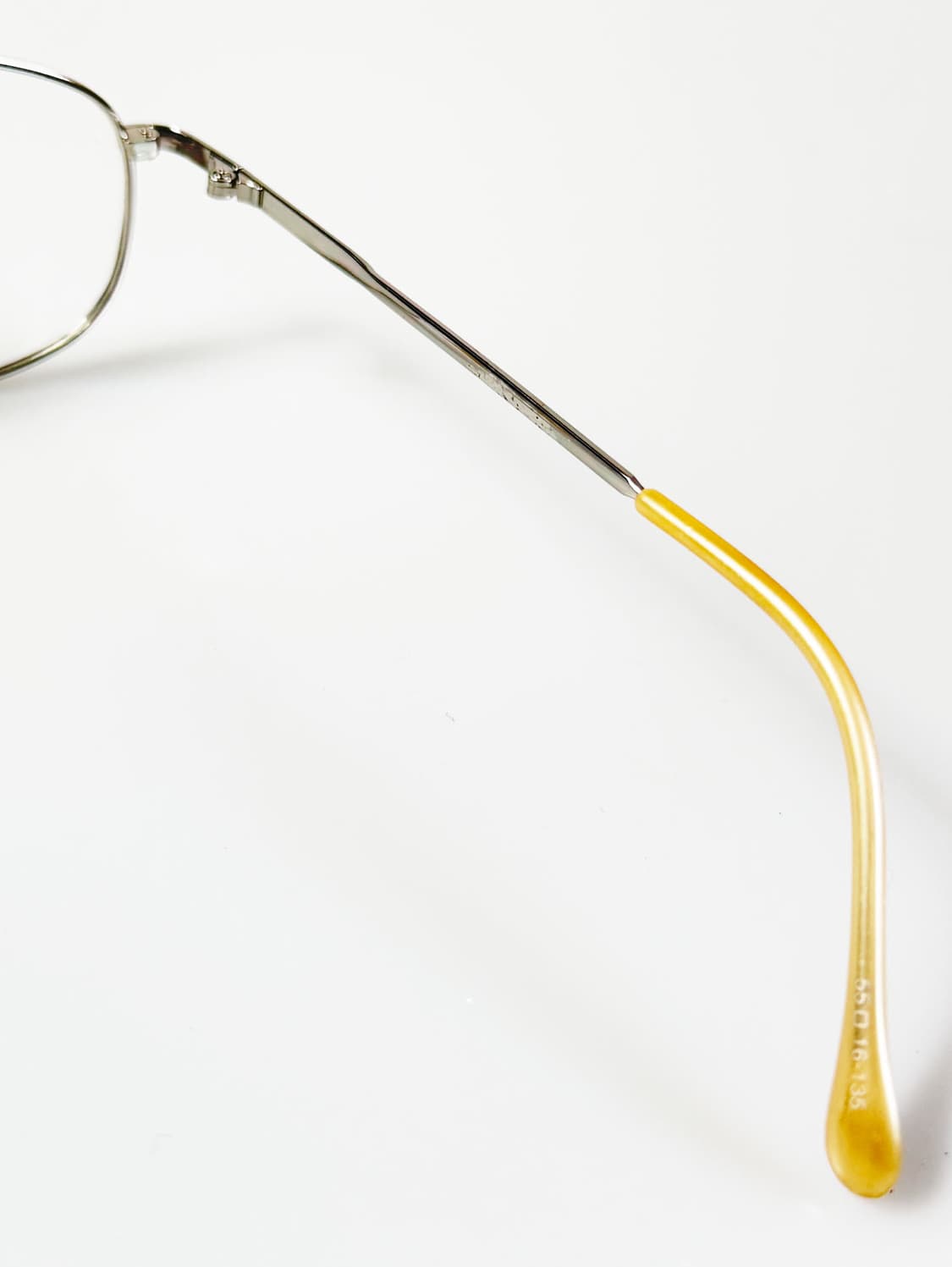 90s BLUESAIN 실버 메탈 슬림 스퀘어 빈티지 안경 상품이미지6