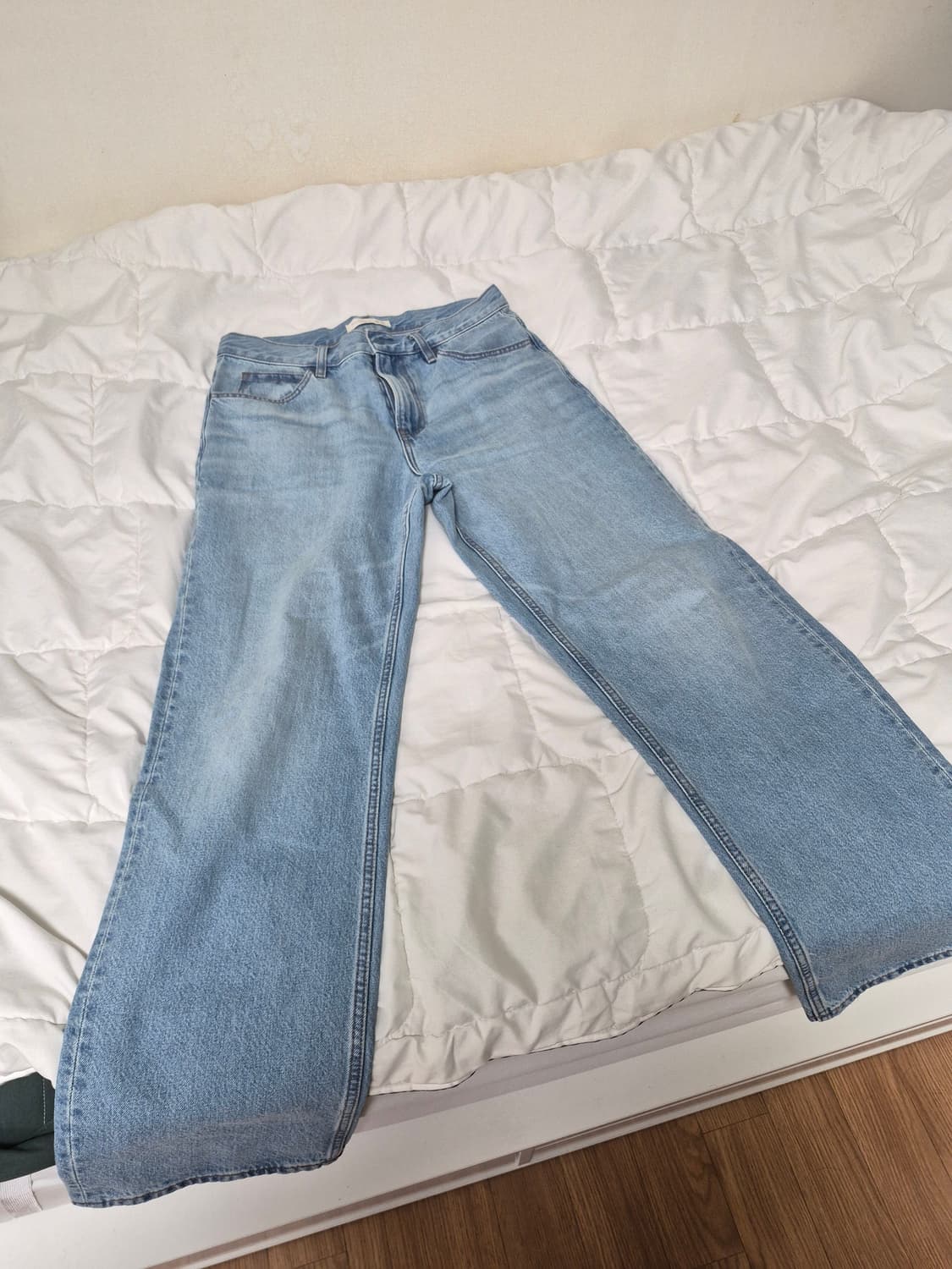 유니클로 jwa 데님 연청 76사이즈 상품이미지1