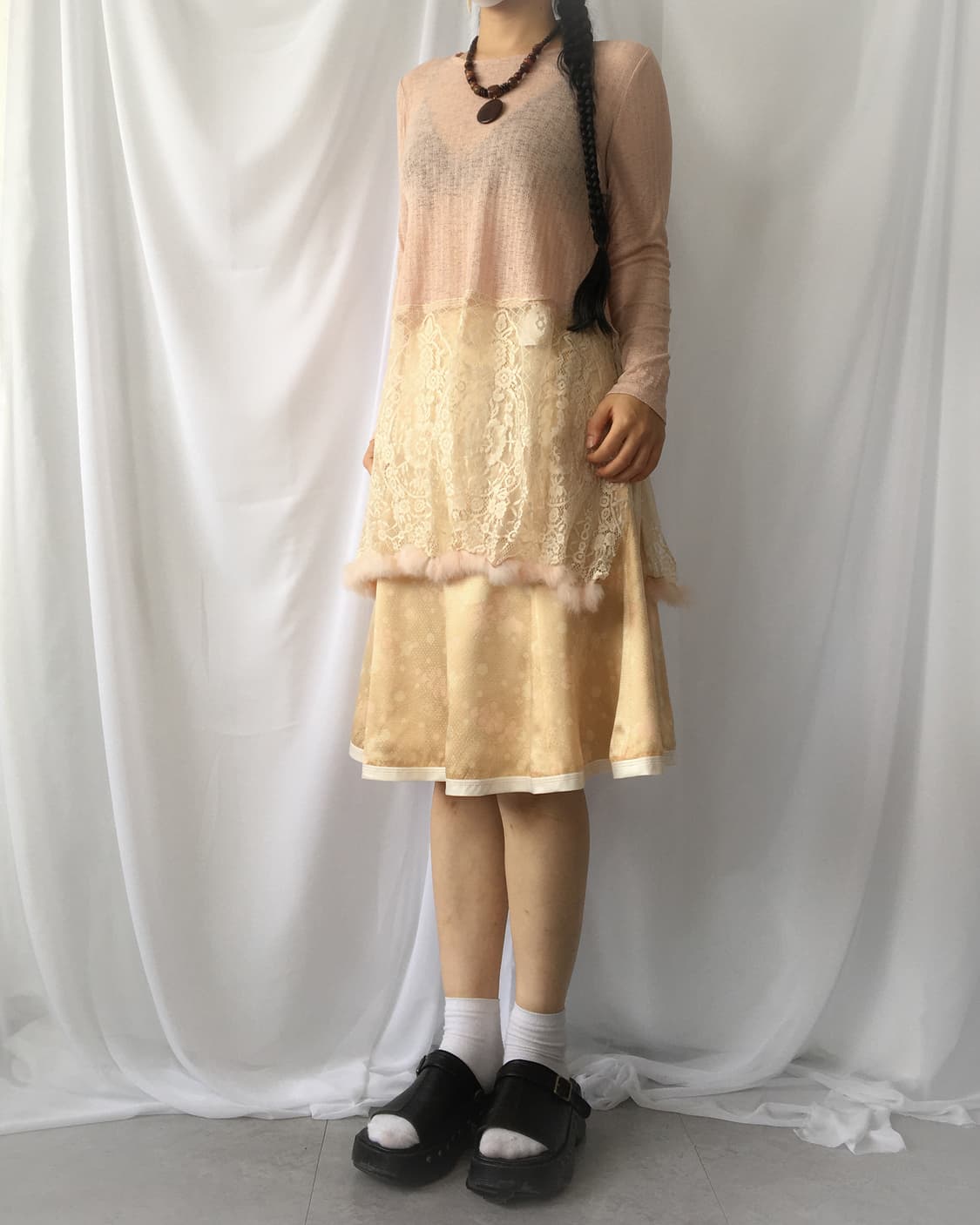 Lacel layered sleeve 상품이미지6