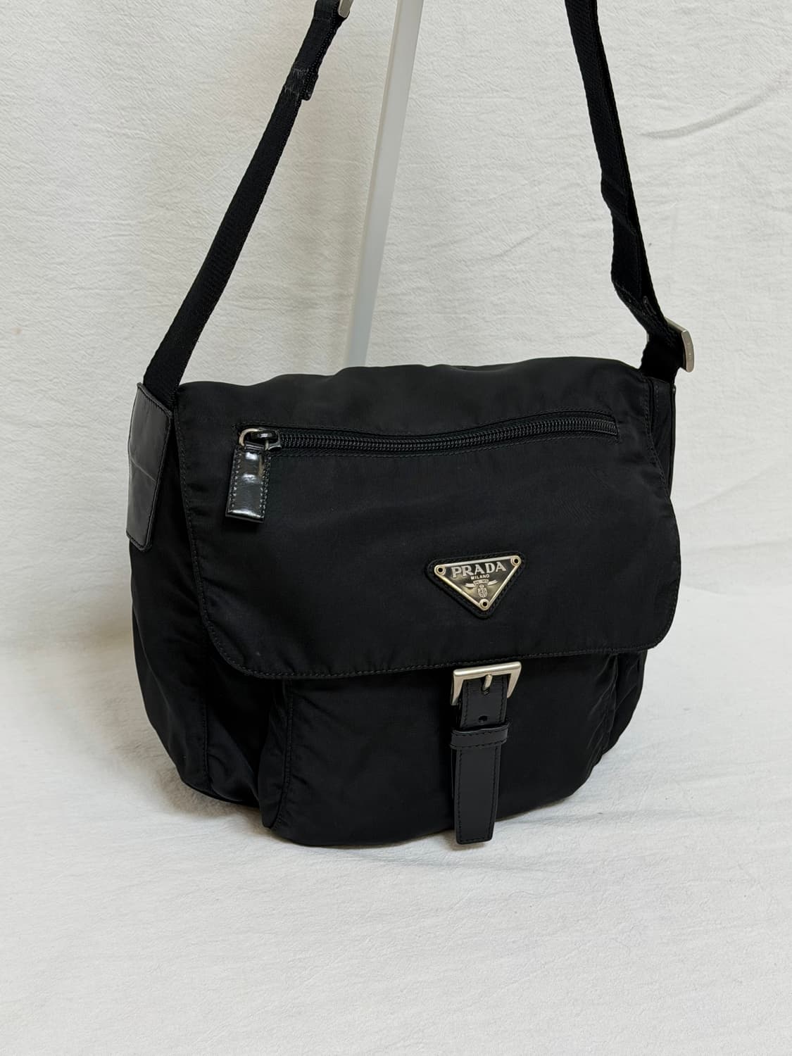 정품 프라다 포코노 나일론 메신저백 크로스백 숄더백 주우재백 상품이미지6