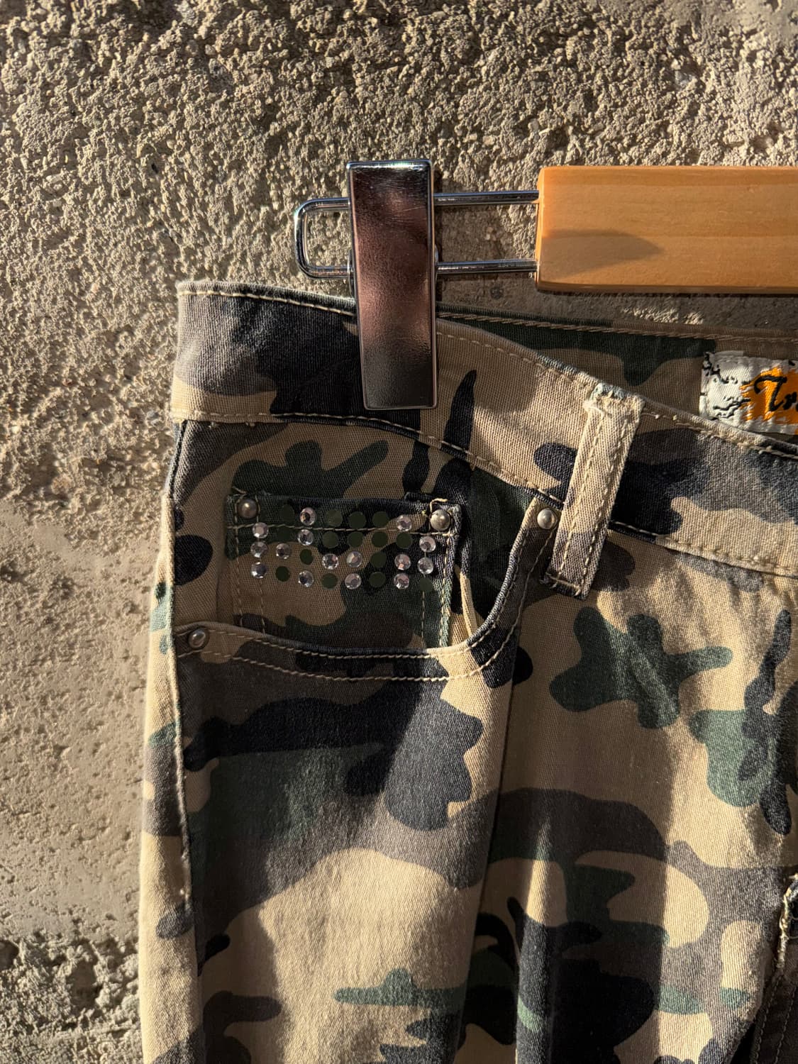 카모 큐빅 팬츠 B164 상품이미지3