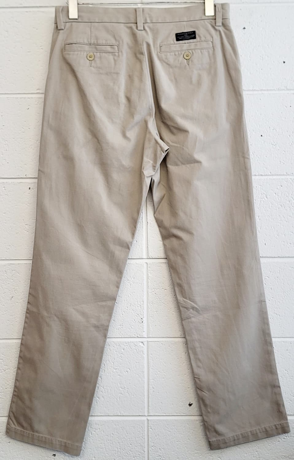 바나나리퍼블릭 스트레이트핏 코튼팬츠(면바지) 판매 상품이미지2