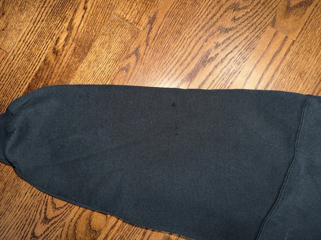 러셀 애슬레틱 빈티지 후드 집업 블랙  상품이미지5