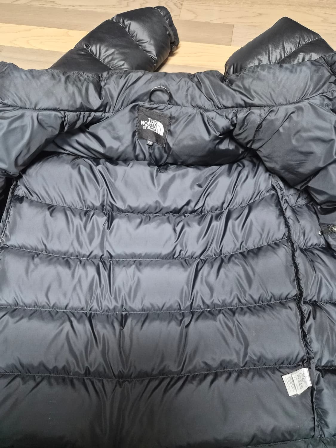 노스페이스 700  블랙패딩 상품이미지5