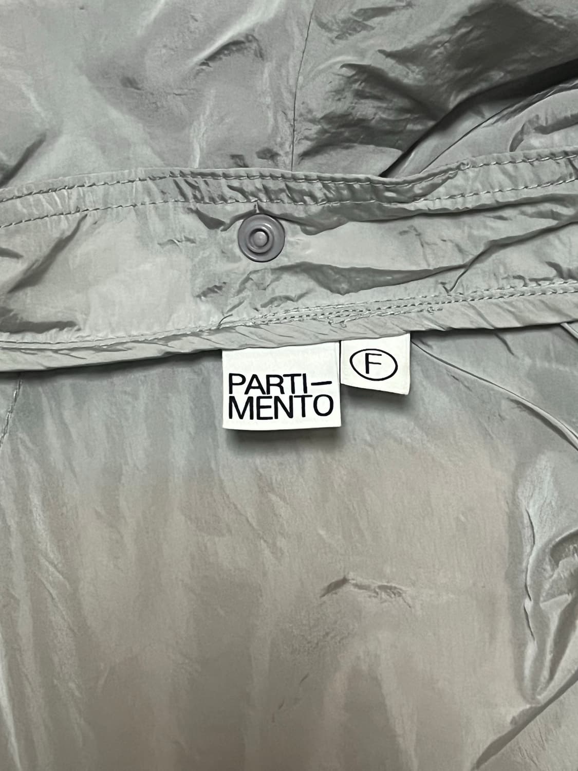 파르티멘토 우먼 쉬어 리본 트랙 자켓 라이트 그레이 상품이미지5