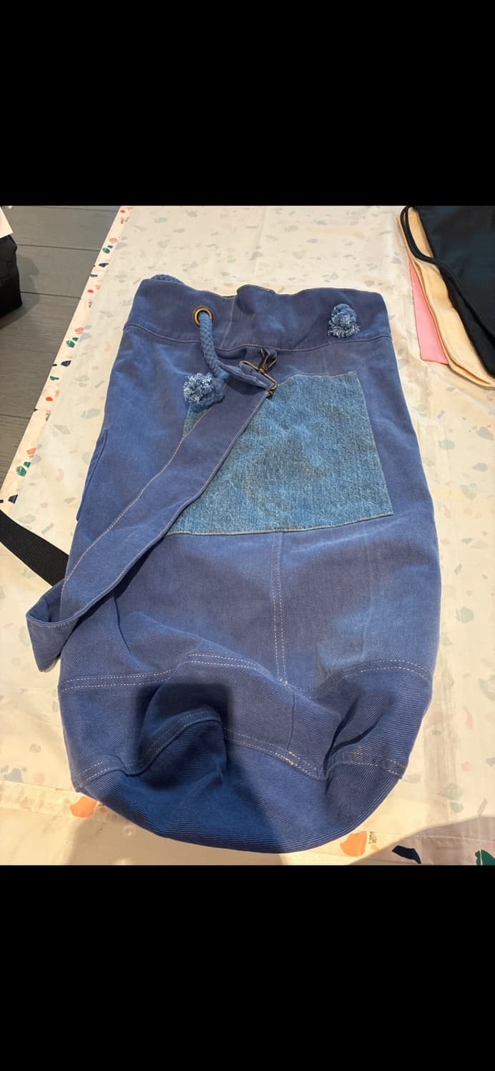 ERL 데님 밀리터리 백 상품이미지1