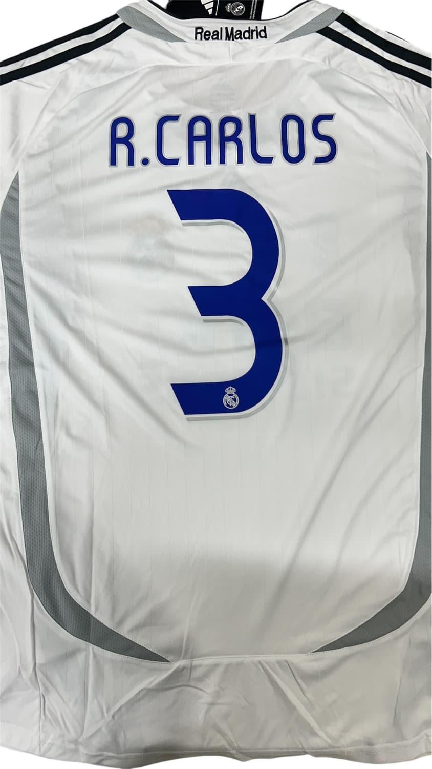 06-07 레알 홈 호베르투 카를로스 유니폼 긴팔 상품이미지2