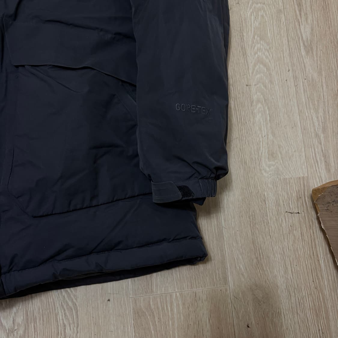 밀레 남성 라쿤퍼 후드 구스다운 고어텍스 패딩 XL/105  상품이미지4