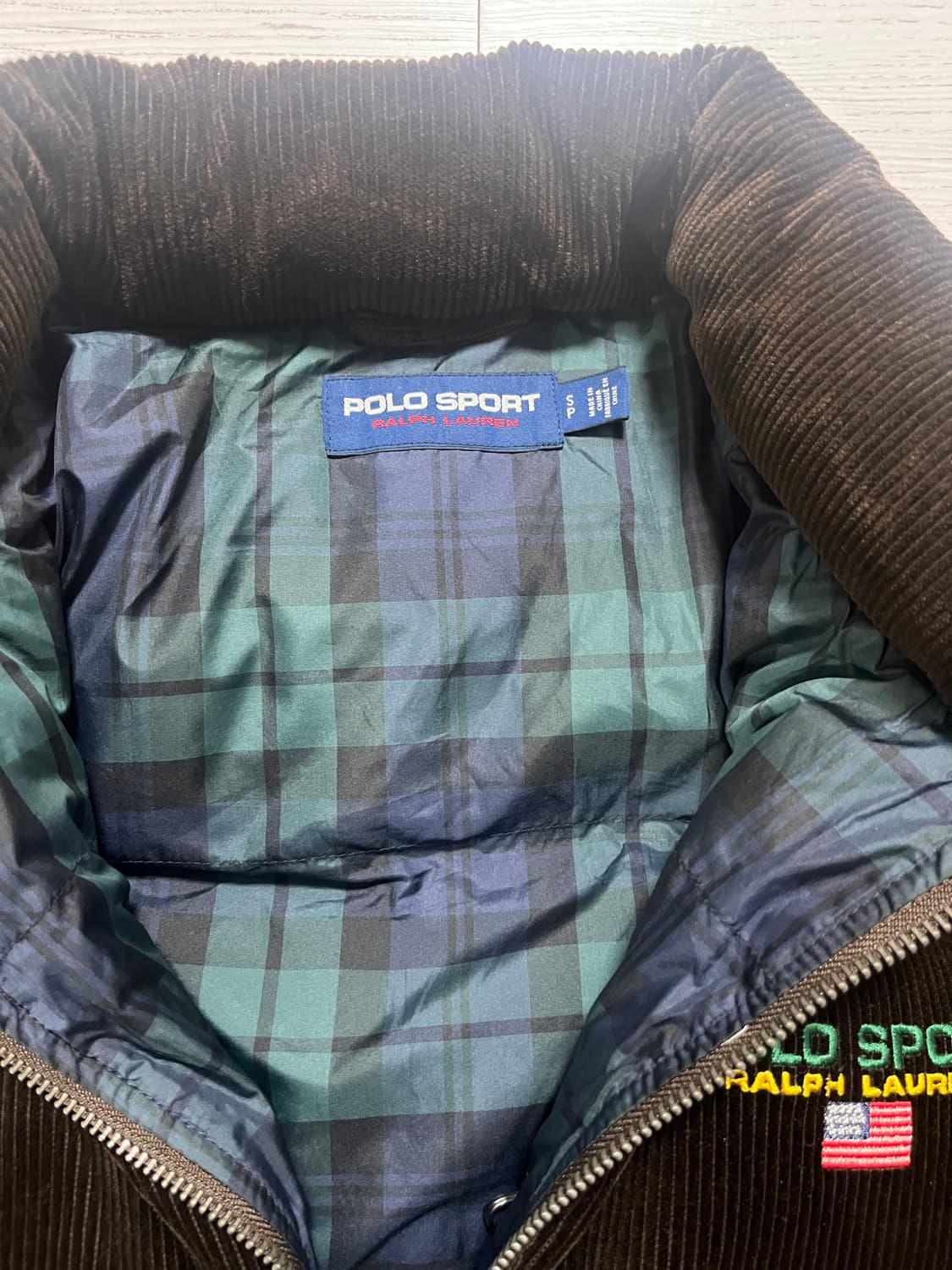 21FW 폴로 랄프로렌 코듀로이 패딩 상품이미지4