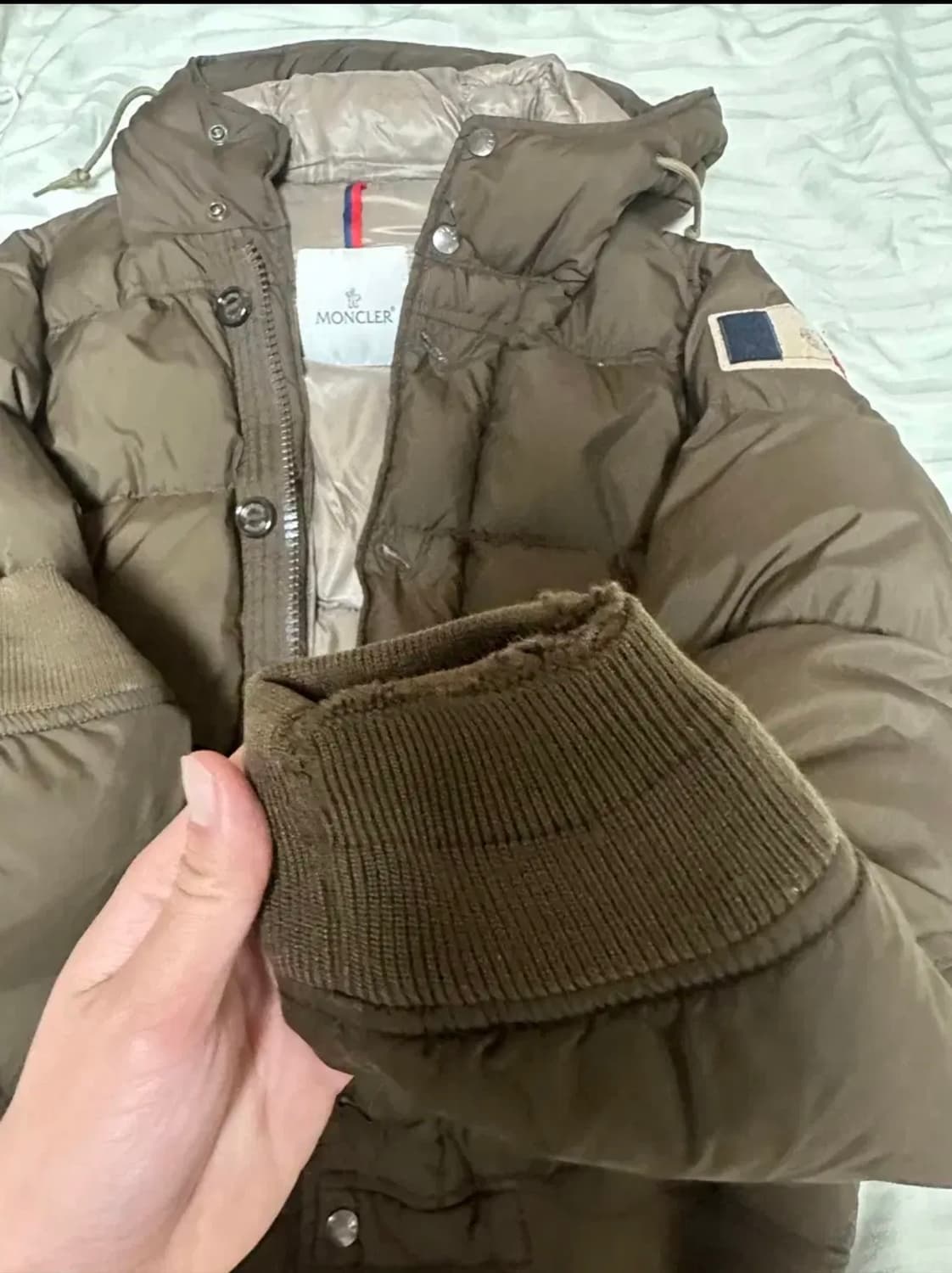 몽클레어 브라운 푸퍼 자켓 1사이즈 상품이미지4