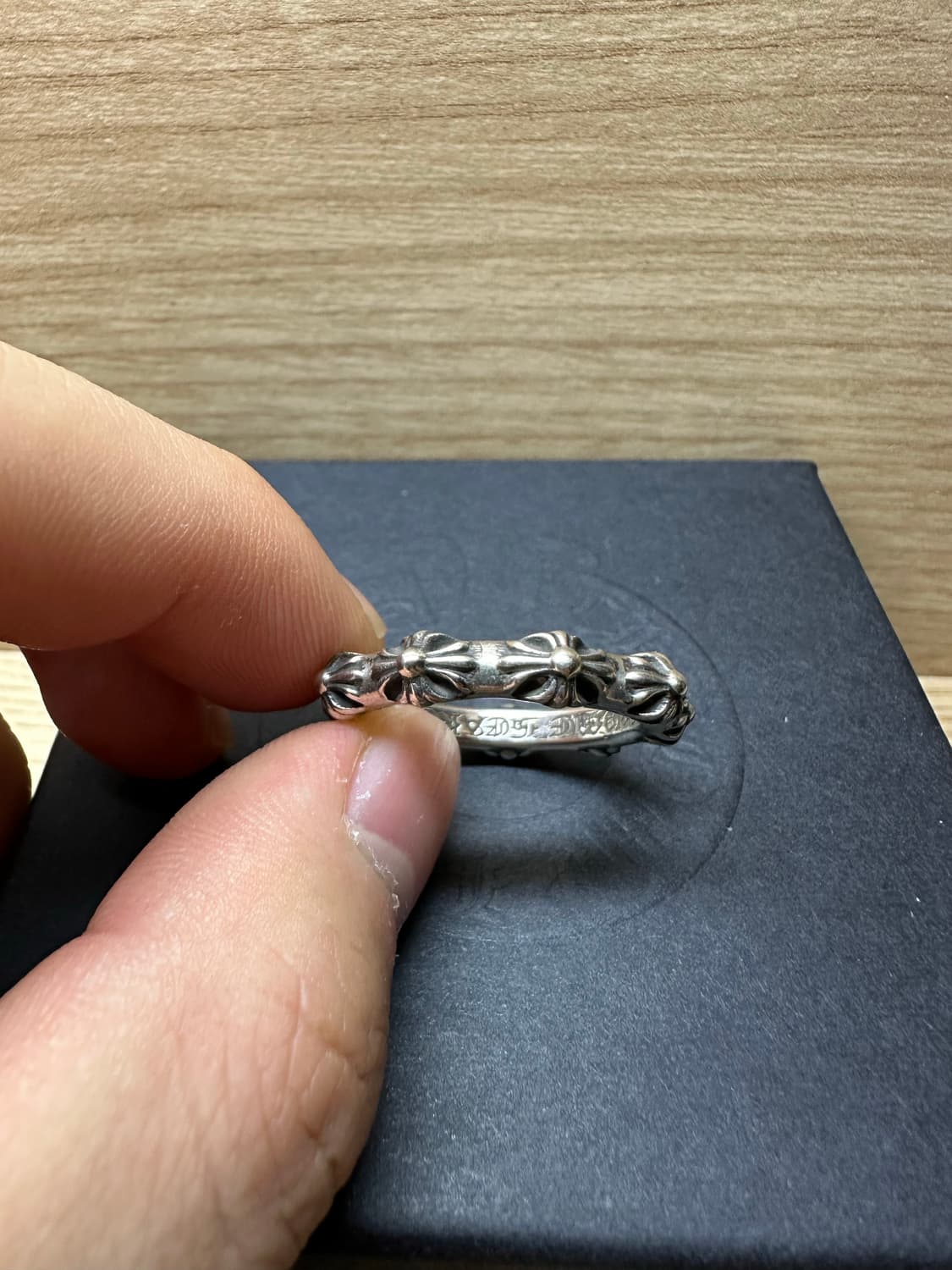 Chrome Hearts Cross Band Ring 상품이미지1