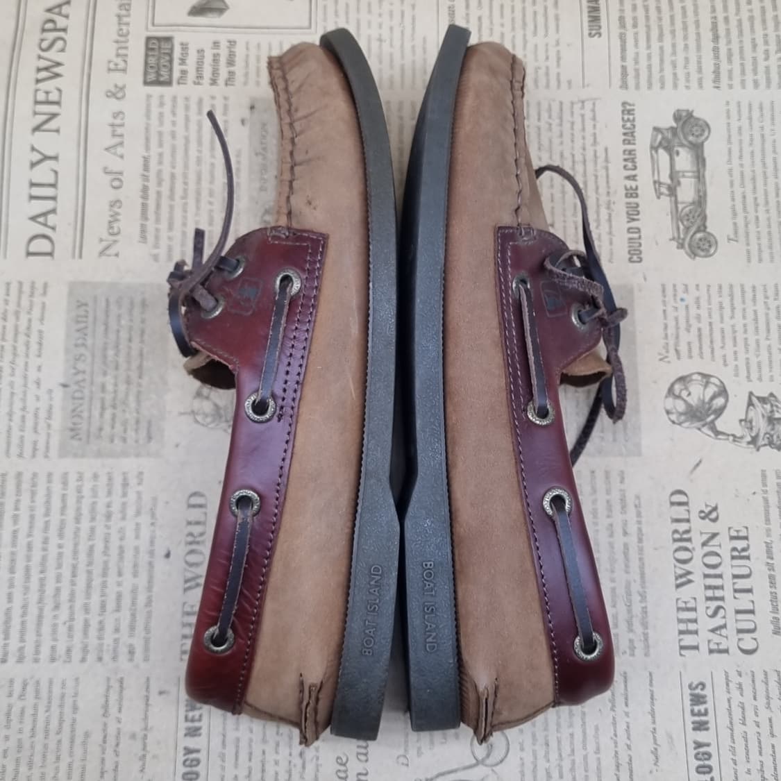 boat island 남성보트슈즈 250 상품이미지5