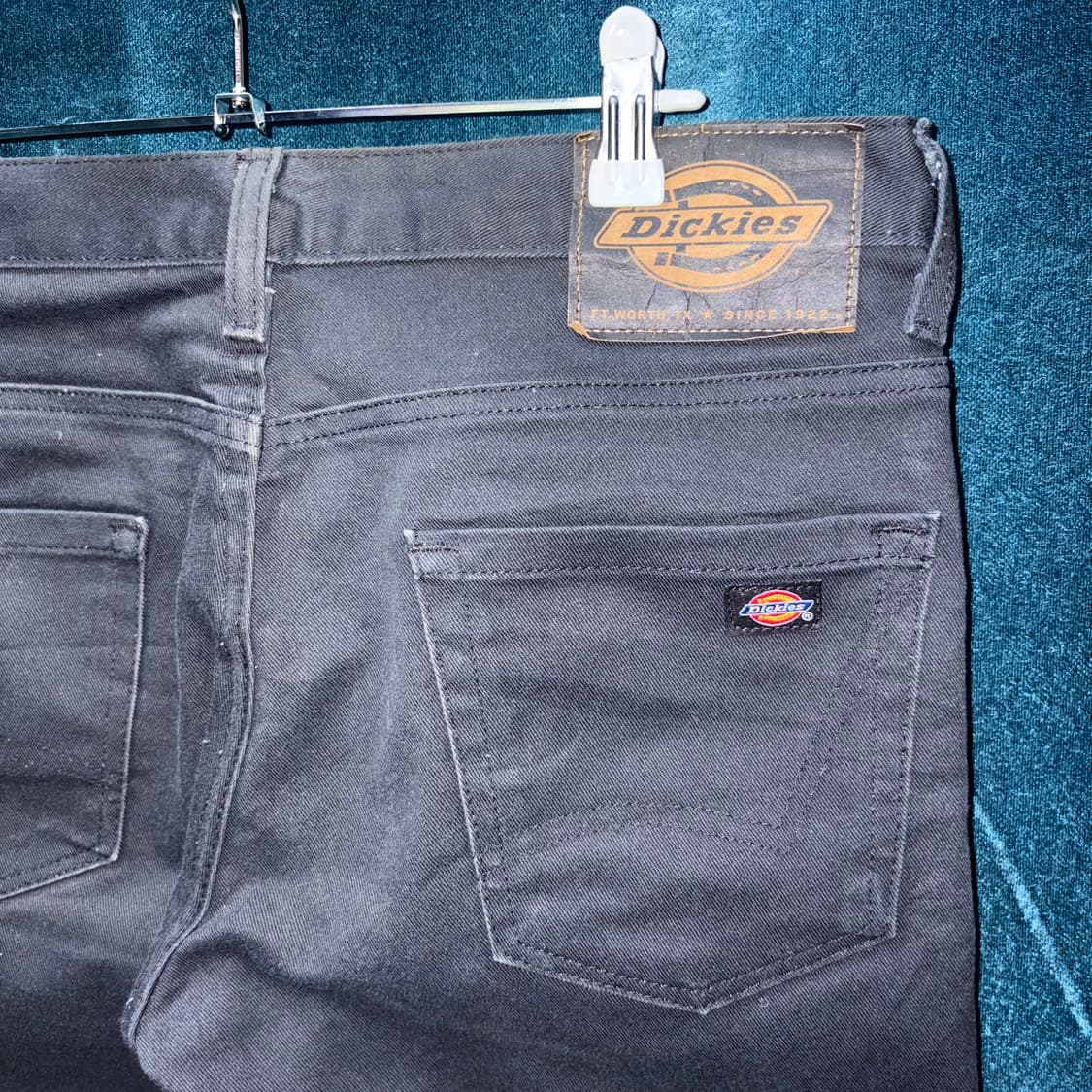 (32) 디키즈 슬림핏 블랙 워크 팬츠 상품이미지5