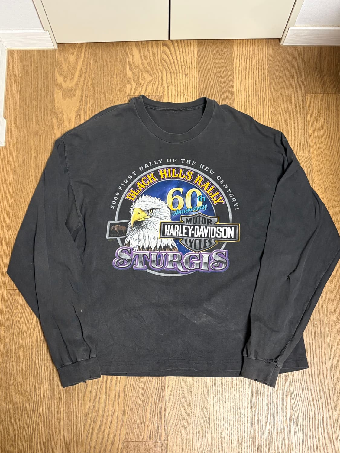 빈티지 할리데이비슨 롱슬리브 상품이미지1