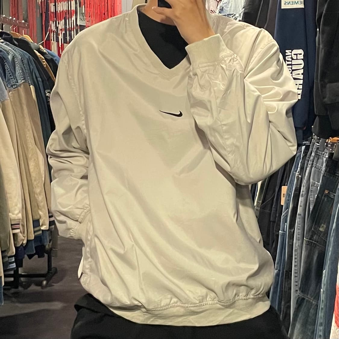 [IM] nike 나이키 코토리 베이지 미드스우시 웜업 상품이미지2