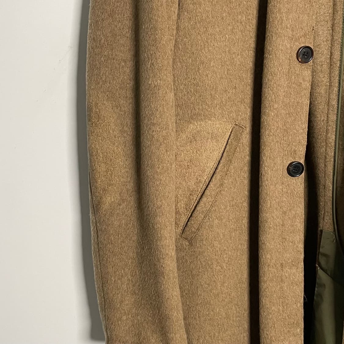 프라다 빈티지 울 디테일 롱 코트 (on.595) 상품이미지5