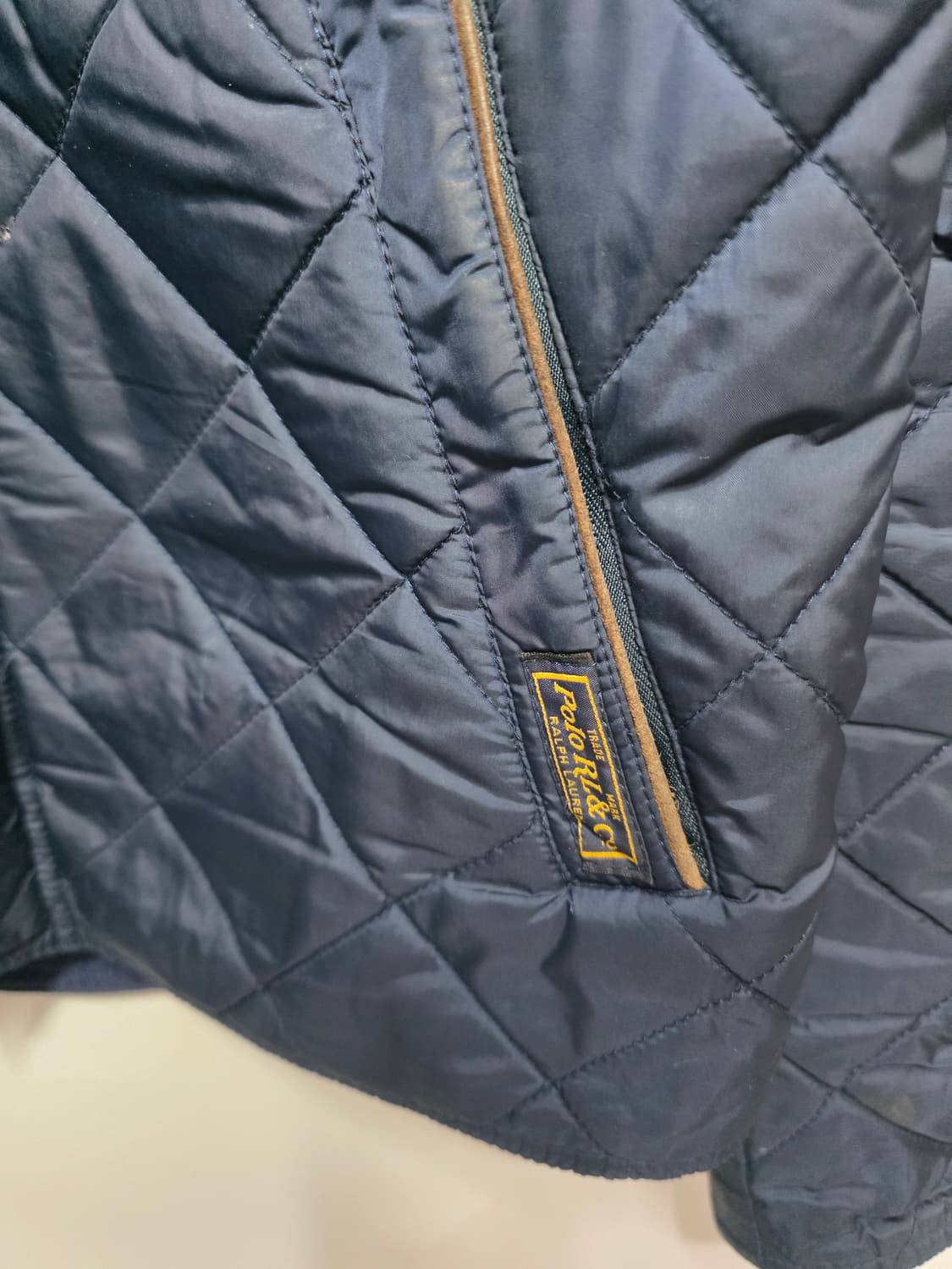 폴로랄프로렌  네이비 퀼팅자켓 상품이미지3