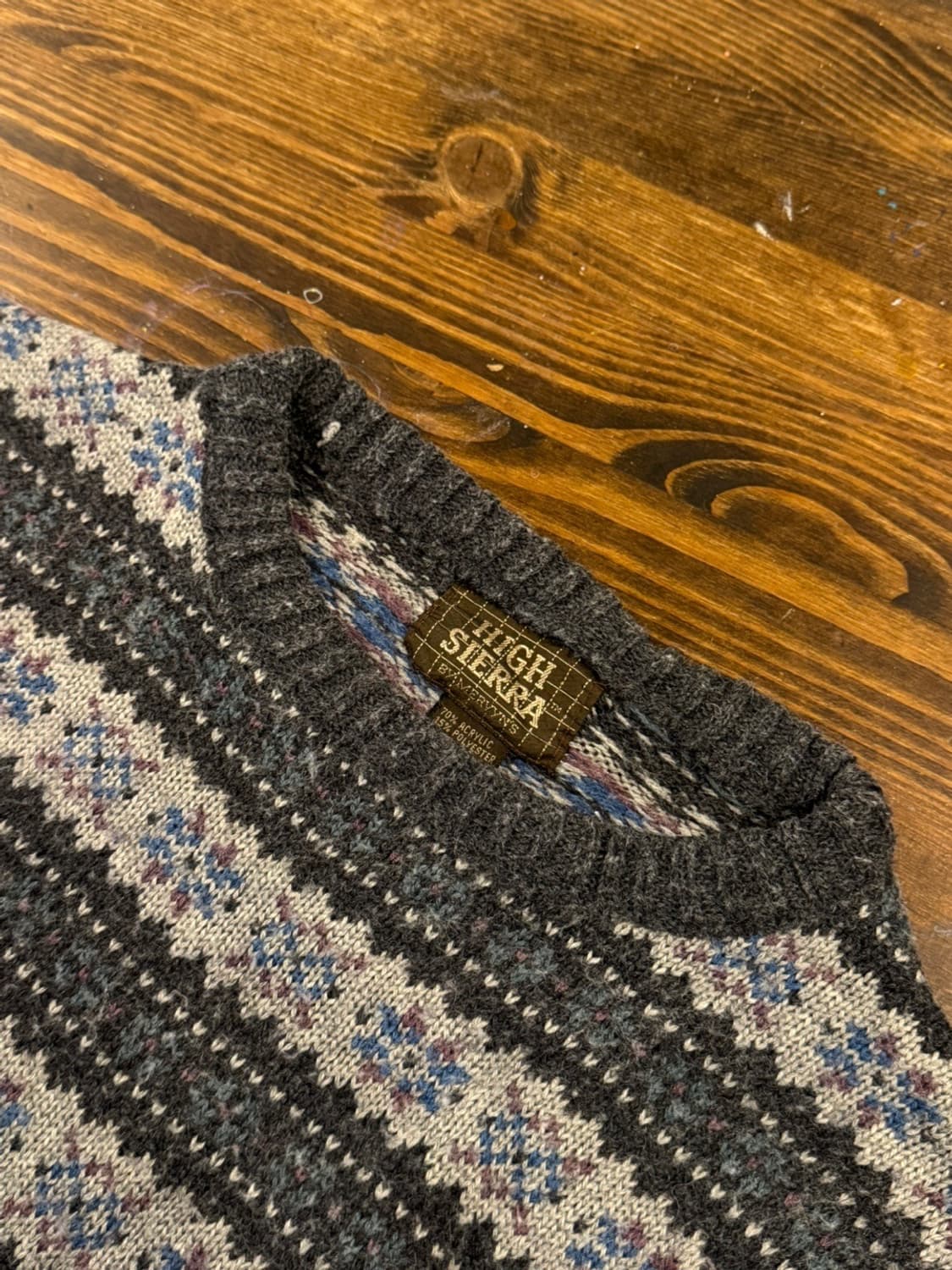 하이 시에라 페어아일 니트 100 상품이미지7