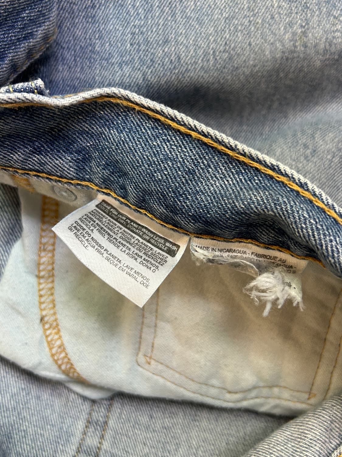 빅사이즈 리바이스 550 청바지 47인치 상품이미지8