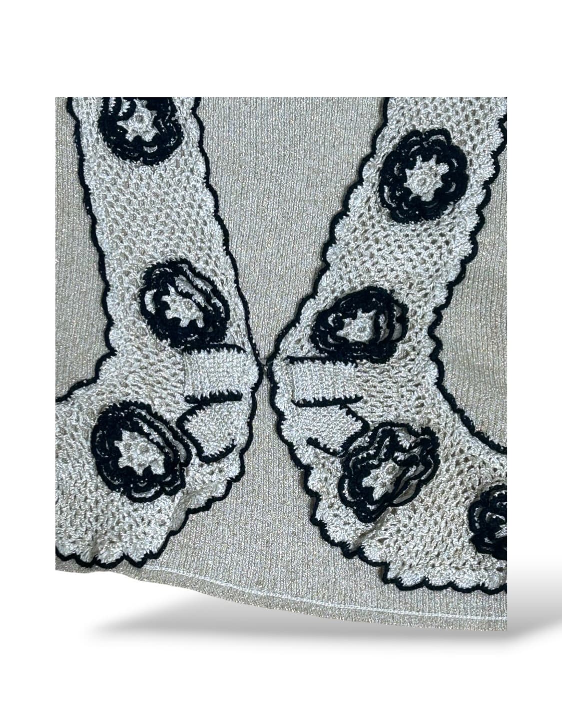 Japanese vintage 리본 버클 베스트 상품이미지3