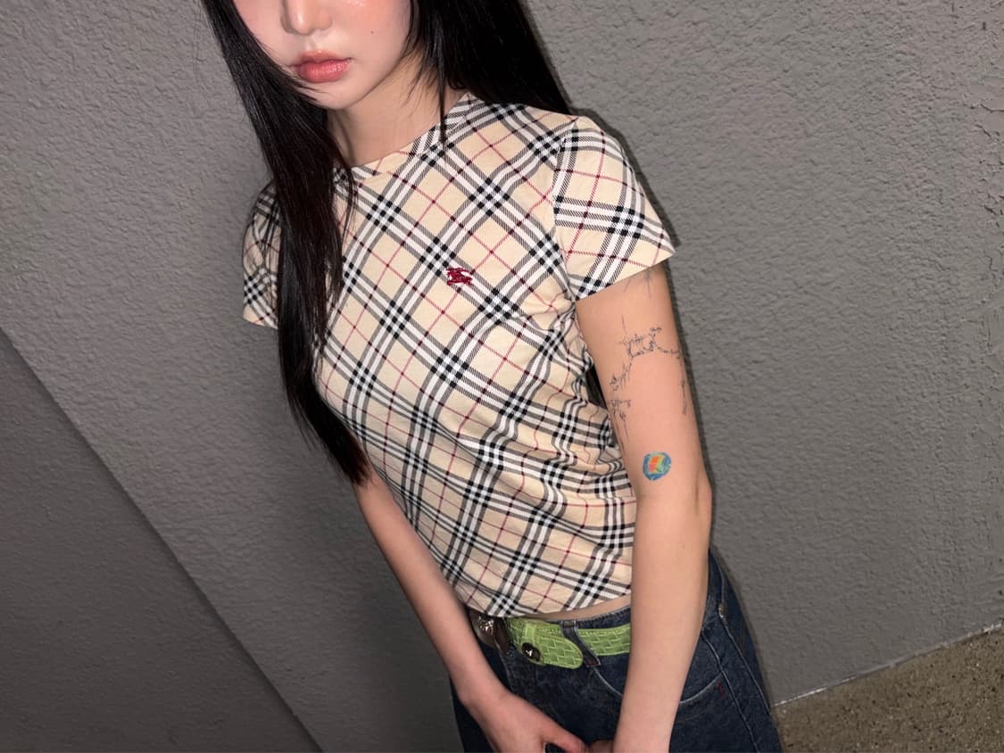 버버리 노바체크 반팔 상품이미지2