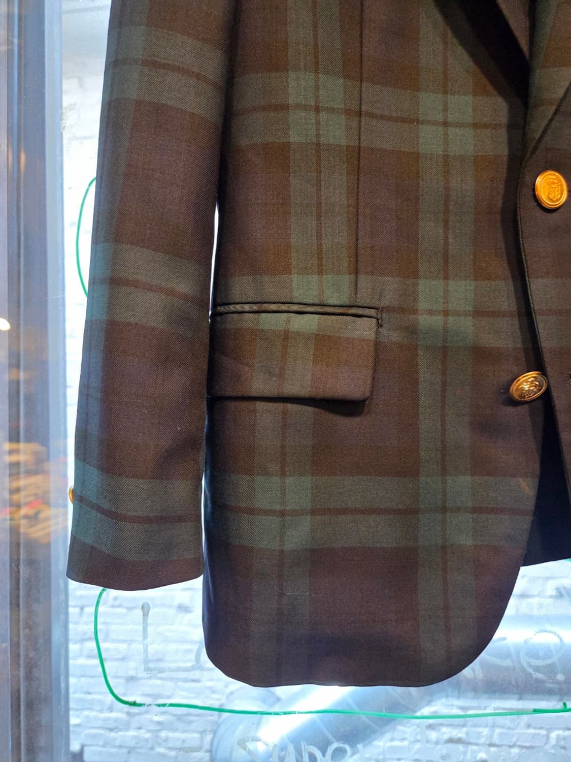 제이프레스 블랙와치 패턴 자켓 상품이미지4