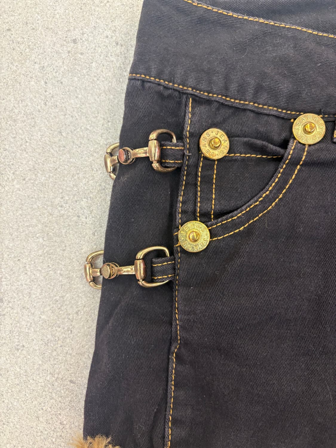 호피 퍼 버클 숏츠 상품이미지5