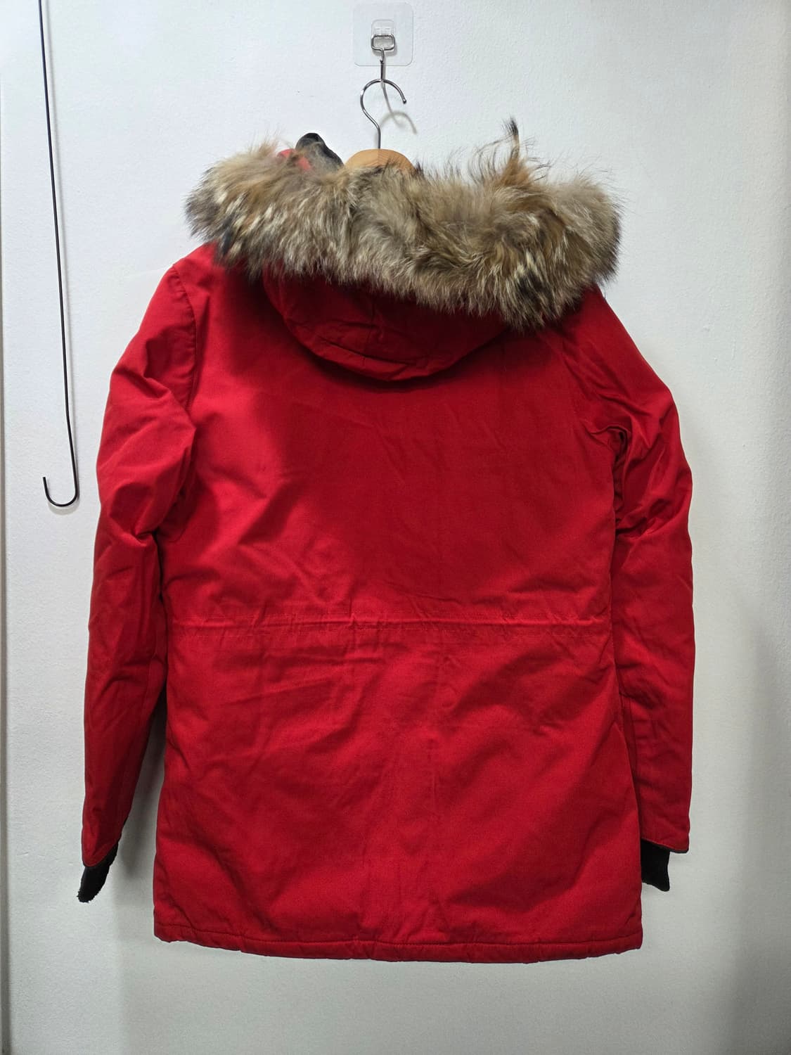 캐나다구스 패딩 레드 여성 상품이미지4