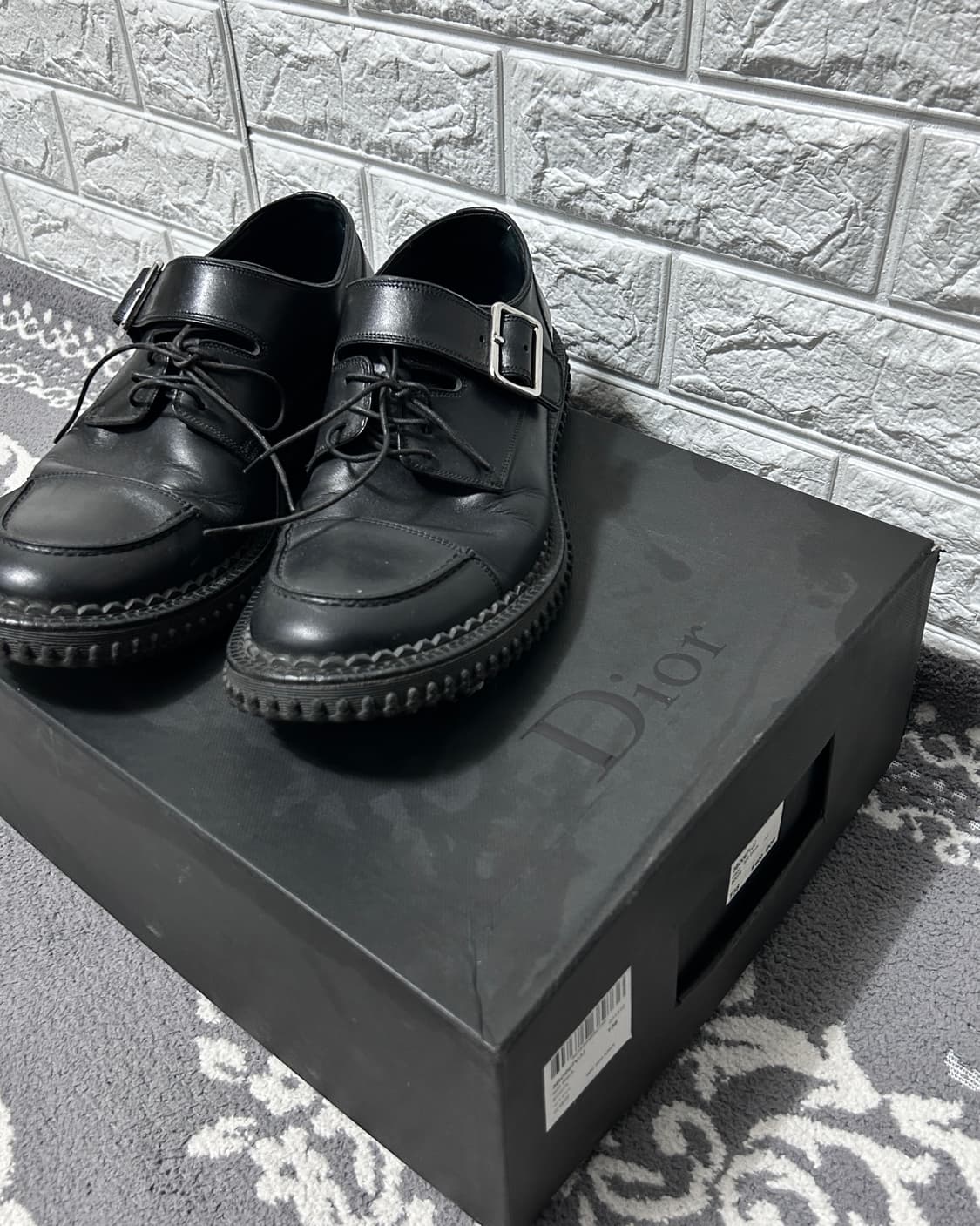 Dior 14AW 폴카 버클 더비 상품이미지4