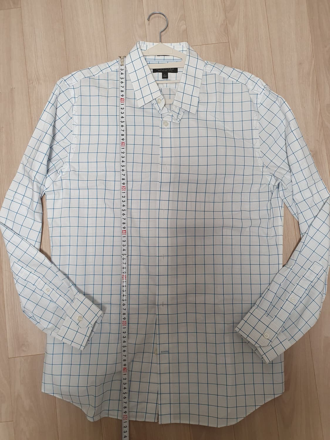 바나나리퍼블릭 체크 셔츠 XL 상품이미지3