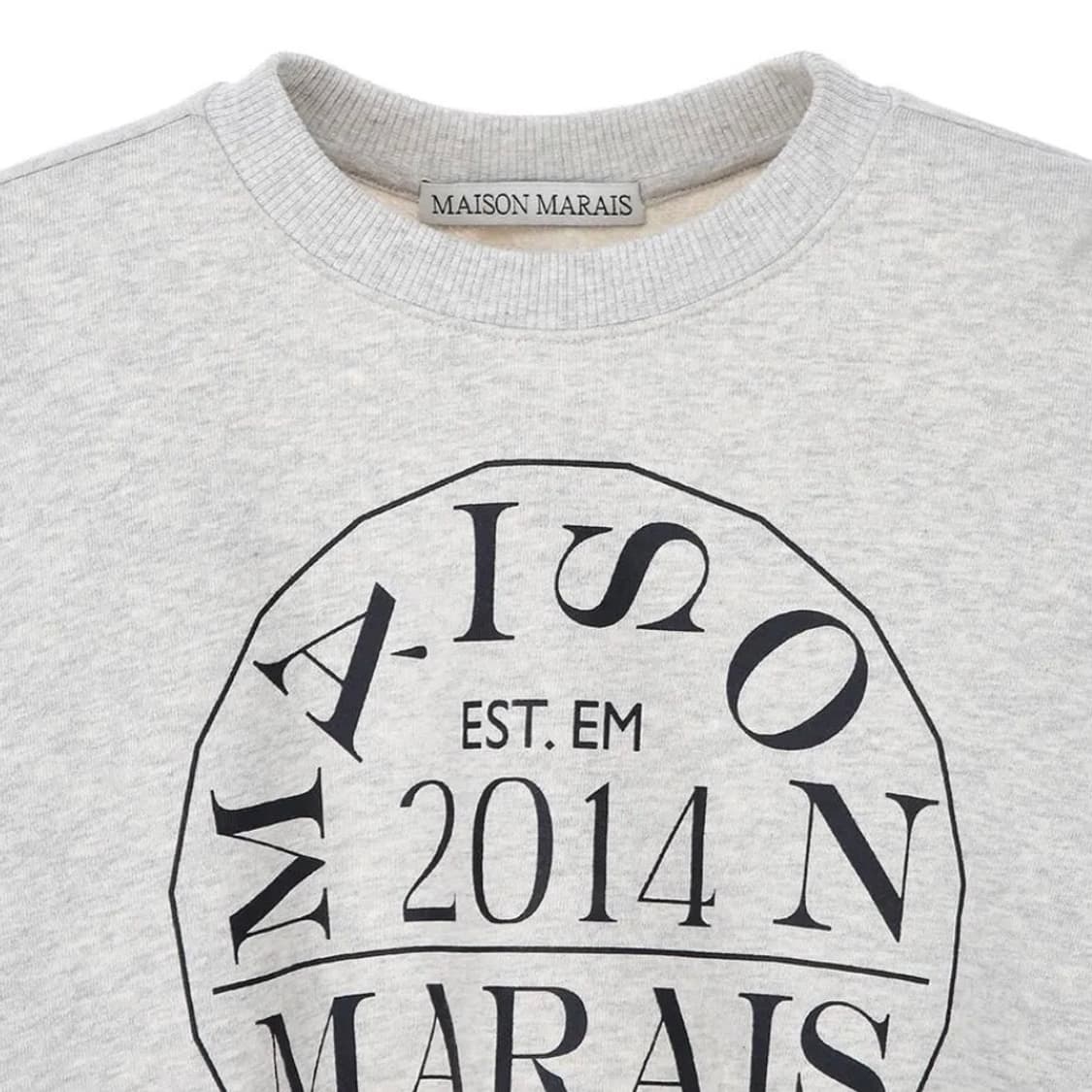 [새상품] MAISON MARAIS 크롭 맨투맨 상품이미지5