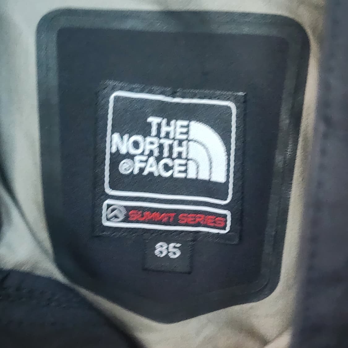 노스페이스 바람막이 자켓 블랙 상품이미지3