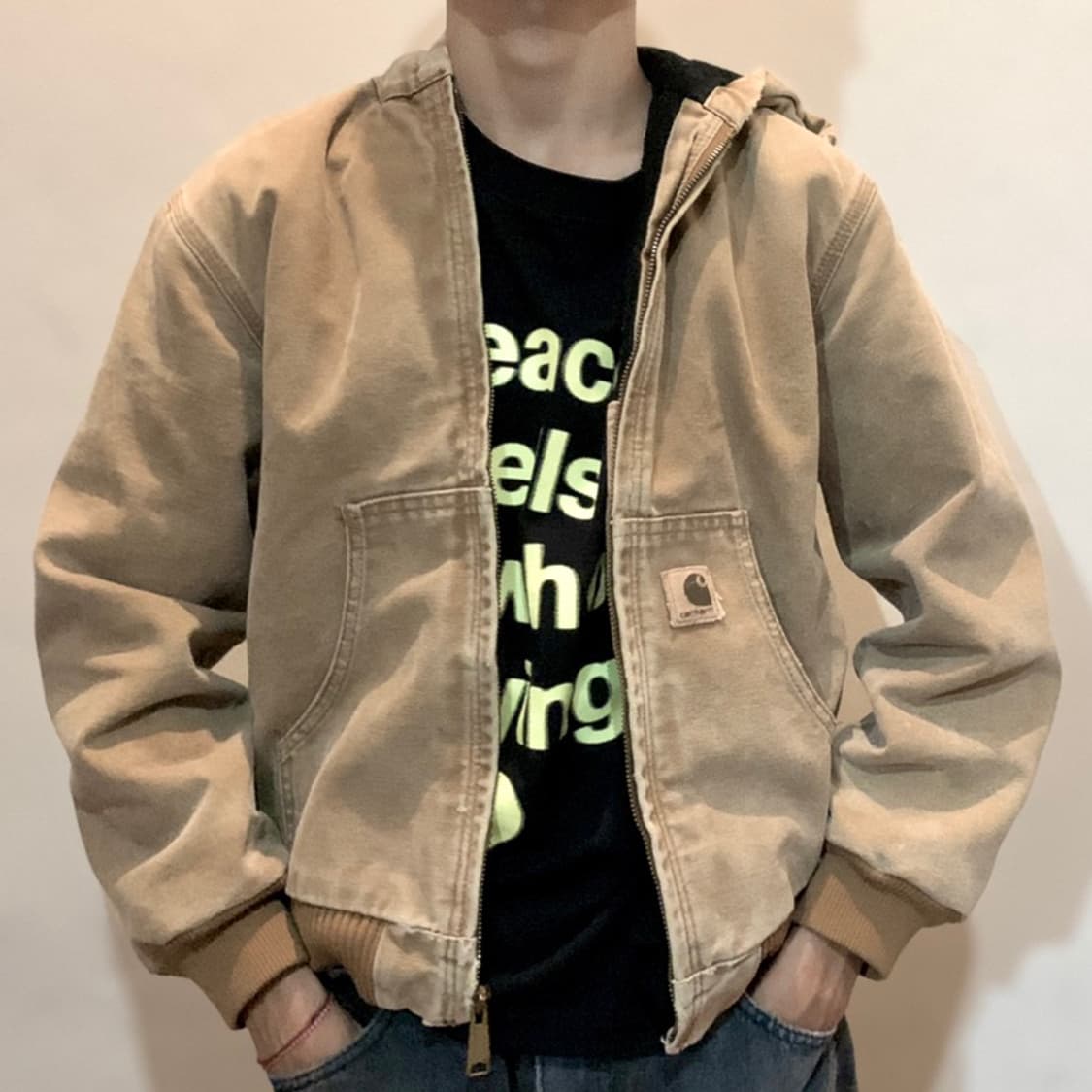 (XL) 칼하트 덕 액티브 후드자켓 J130 DKB 다크브라운 상품이미지10