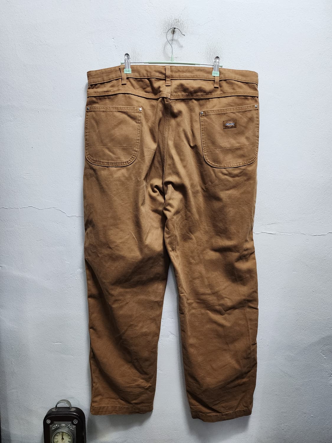 (빅사이즈) 디키즈 브라운 코듀로이 안감 워크팬츠 상품이미지1