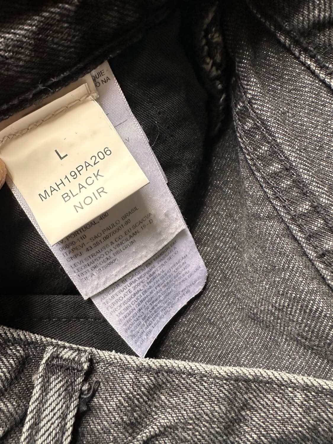 베트멍 리바이스 / 615 디스진 블랙 / L 상품이미지3