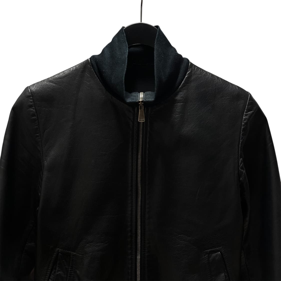 [44] 10sei0otto 레더 블루종 상품이미지2