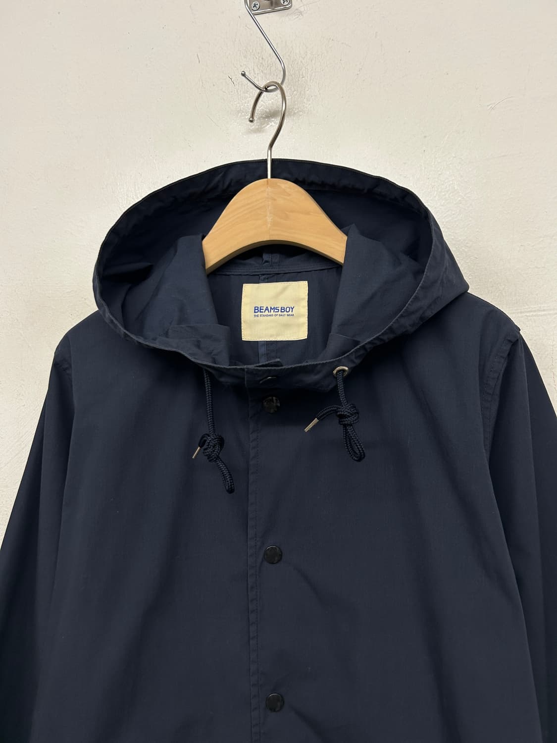 빔즈보이 네이비 후드 코트 상품이미지4