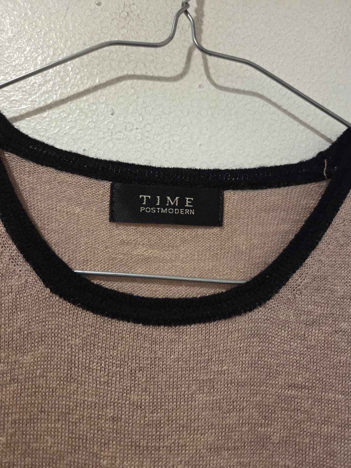 타임 민소매 니트티 상품이미지3