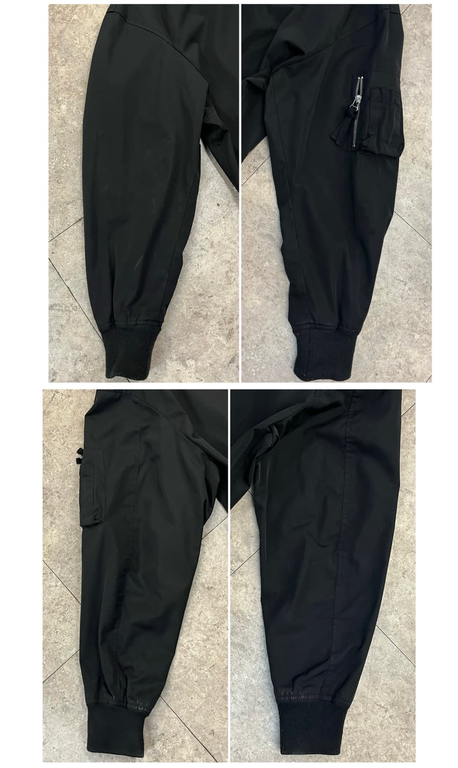 러브 모스키노 롱 봄버 자켓 블랙 90 #csz3590 상품이미지8