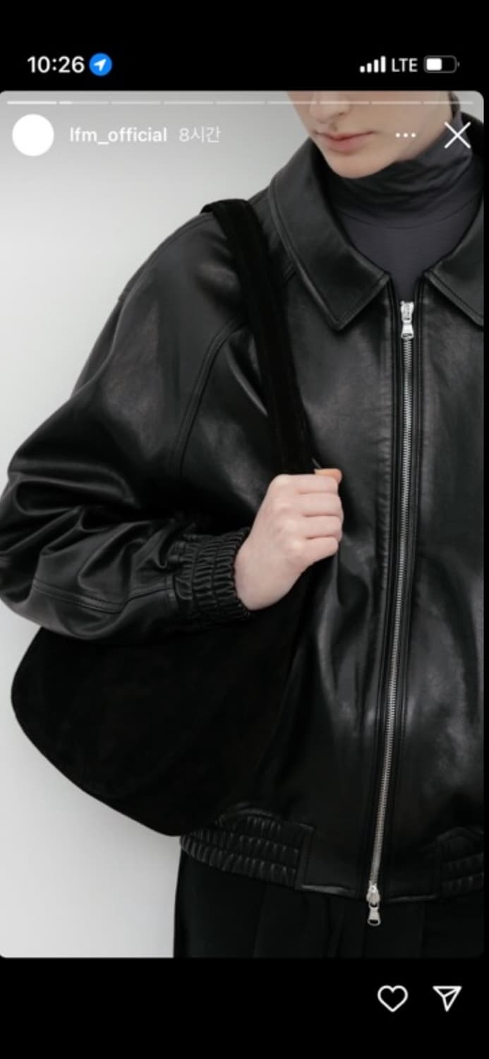 Lfm Leather Bomber Jacket 상품이미지7