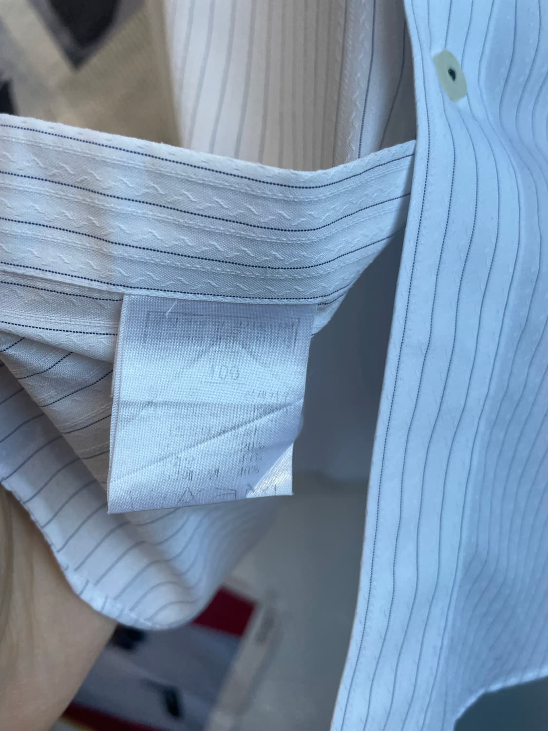 지방시 스트라이프 셔츠 100 상품이미지5