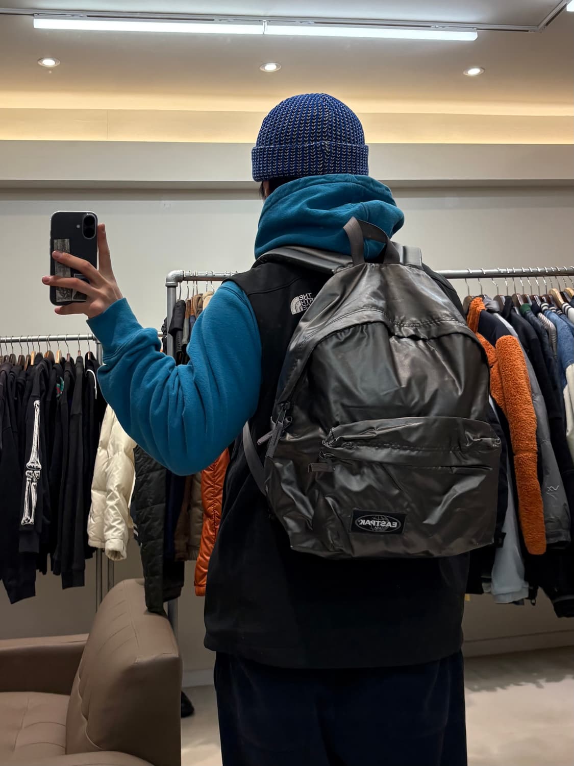 이스트팩 패디드 파커 백팩 상품이미지7