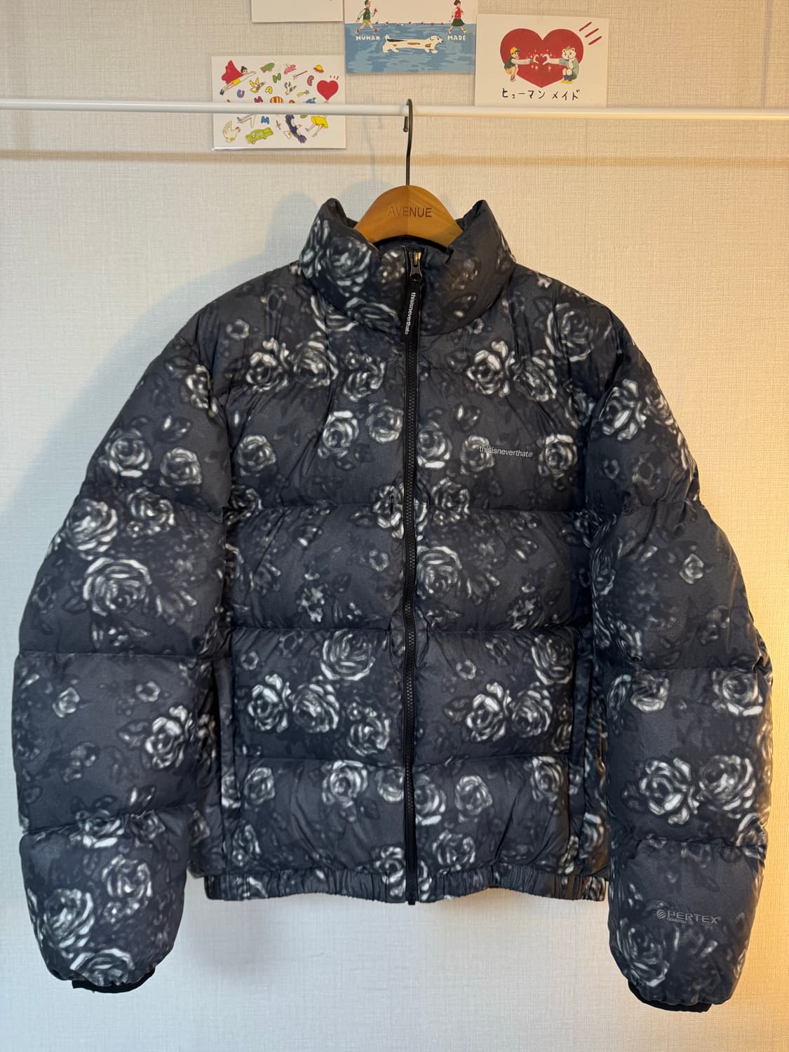 [M]디스이즈네버댓 플라워 퍼텍스 패딩 상품이미지1