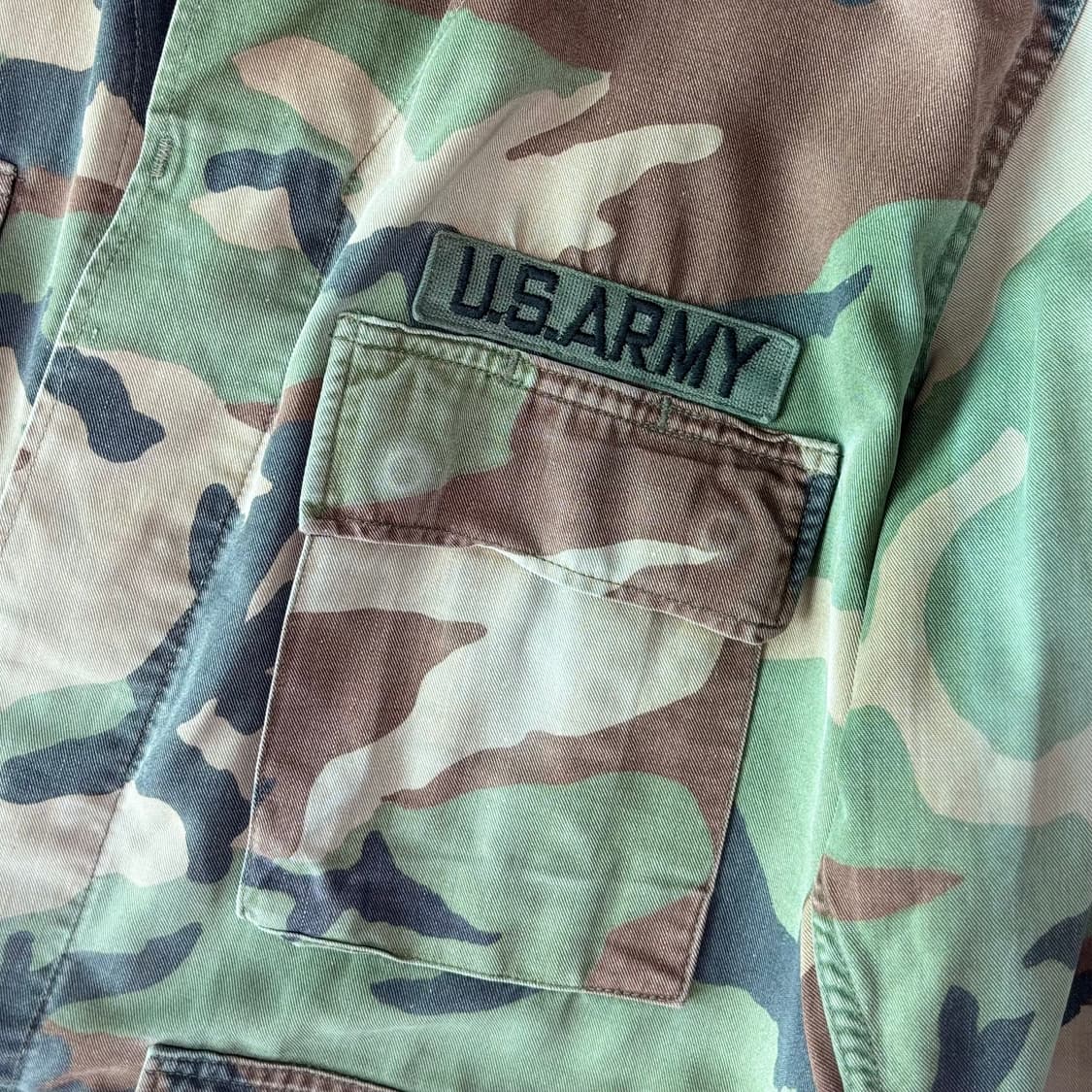 오리지널 우드랜드 카모 BDU 밀리터리 자켓 상품이미지2