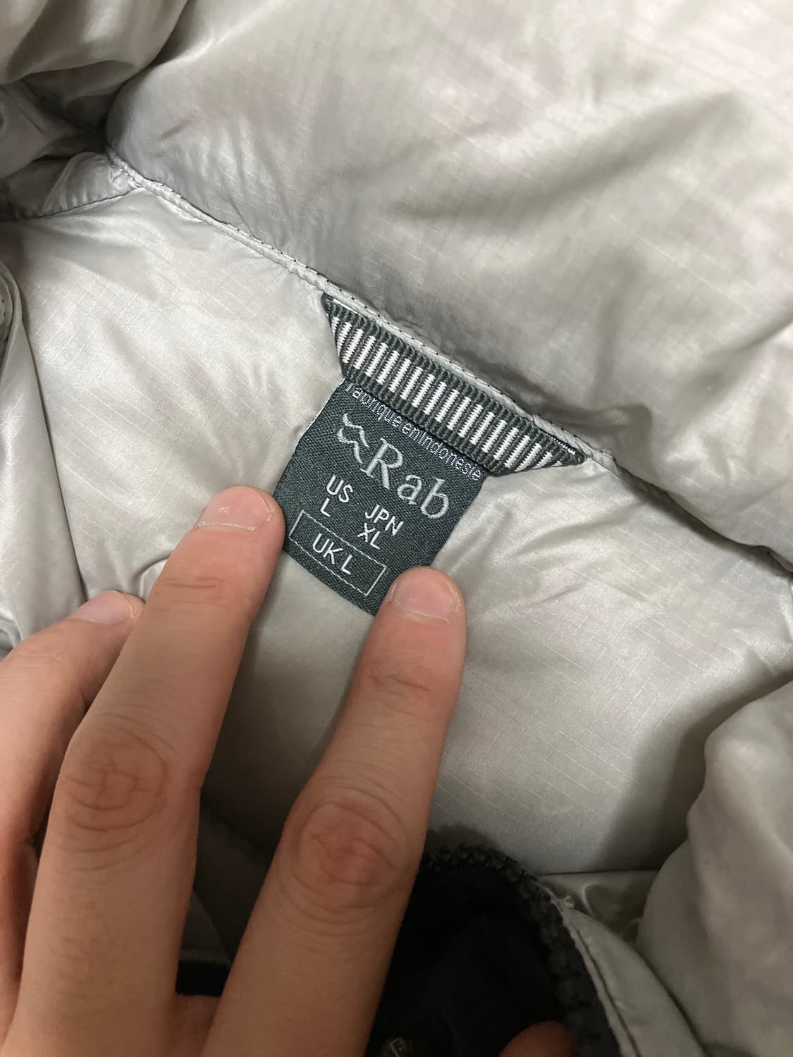 랩 그라미치 패딩 블랙 상품이미지3