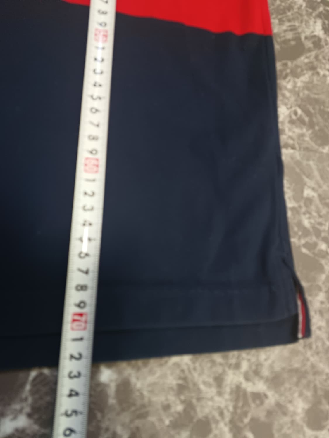 타미힐피거 컬러블록 반팔 카라티 M 상품이미지10